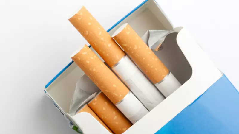 A packet of cigarettes 